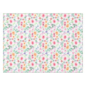 Nappe Fleurs d'aquarelle et feuilles (Devant (Horizontal))