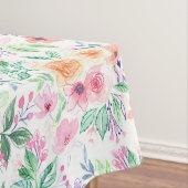 Nappe Fleurs d'aquarelle et feuilles (In Situ)