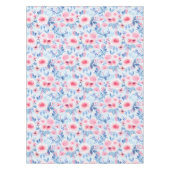 Nappe Fleurs d'aquarelle et feuilles 2 (Devant)