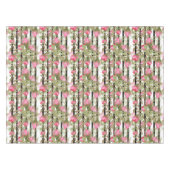 Nappe Fleurs d'aquarelle rose rose roses romes florales (Devant (Horizontal))