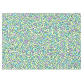 Nappe Fleurs d'art populaire Couleurs pastel Vert printe (Devant (Horizontal))