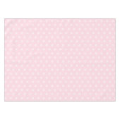 Nappe Fleurs de cerises blanches sur rose (Devant (Horizontal))