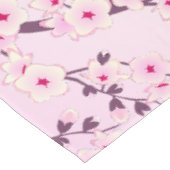 Nappe Fleurs de Cerisier Rose (Angle)