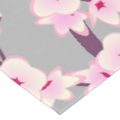 Nappe Fleurs de cerisier rose gris Asie Floral (Angle)