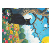 Nappe Fleurs de chats en Imaginaire (Devant (Horizontal))