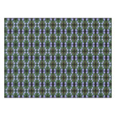 Nappe Fleurs de chicorée bleu sauvage Abstraites (Devant (Horizontal))