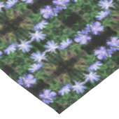 Nappe Fleurs de chicorée bleu sauvage Abstraites (Angle)