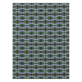Nappe Fleurs de chicorée bleu sauvage Abstraites (Devant)