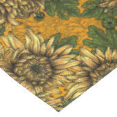 Nappe Fleurs de chrysanthème jaune (Angle)