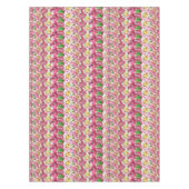 Nappe Fleurs de colonne élégant rectangle floral (Devant)