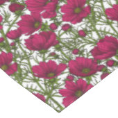 Nappe Fleurs de cosmos rose (Angle)