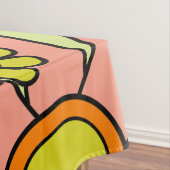 Nappe Fleurs de Jardin Rétro 60s les années 70 Printemps (In Situ)