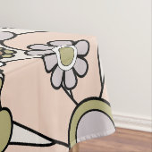 Nappe Fleurs de Jardin Rétro 60s les années 70 Printemps (In Situ)