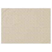 Nappe Fleurs de Jeu sur beige clair - motif sans couture (Devant (Horizontal))