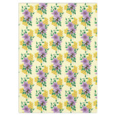 Nappe Fleurs de lavande de bourdon Jaune (Devant)