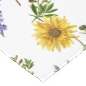 Nappe Fleurs de lavande tournesol verdure (Angle)