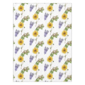 Nappe Fleurs de lavande tournesol verdure (Devant)