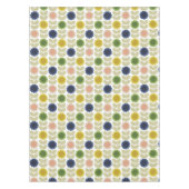 Nappe Fleurs de l'Été Rétro Groovy Tiges (Devant)