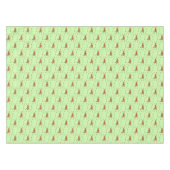 Nappe Fleurs de marmotte et de tulipe mignonnes (Devant (Horizontal))