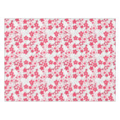 Nappe Fleurs de papier rouge et blanc (Devant (Horizontal))