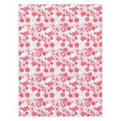 Nappe Fleurs de papier rouge et blanc (Devant)