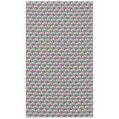 Nappe Fleurs de pommier sur fond vert clair (Devant)