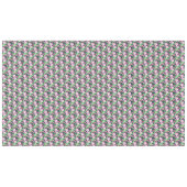 Nappe Fleurs de pommier sur fond vert clair (Devant (Horizontal))