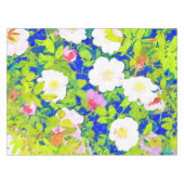 Nappe Fleurs de pop (Devant (Horizontal))