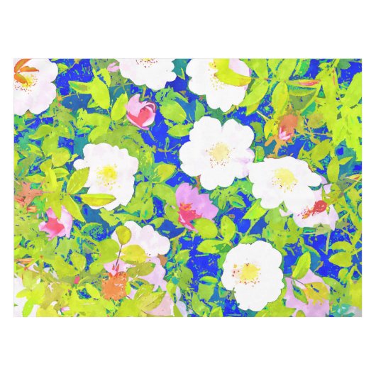 Nappe Fleurs de pop (Devant (Horizontal))