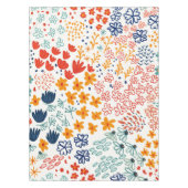 Nappe Fleurs de prairie Illustration minimale (Devant)