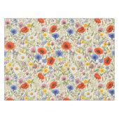 Nappe Fleurs de Prairie Sauvage Délicates (Devant (Horizontal))