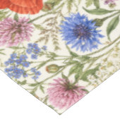 Nappe Fleurs de Prairie Sauvage Délicates (Angle)