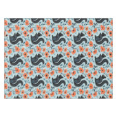 Nappe Fleurs de printemps écureuil Art (Devant (Horizontal))
