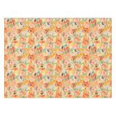 Nappe Fleurs de printemps orange (Devant (Horizontal))