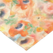 Nappe Fleurs de printemps orange (Angle)