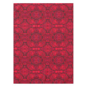 Nappe Fleurs de roses rouges avec gouttelettes - photogr (Devant)