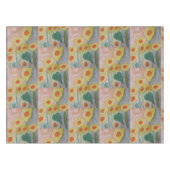 Nappe Fleurs de soleil Abstraites (Devant (Horizontal))
