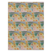 Nappe Fleurs de soleil Abstraites (Devant)
