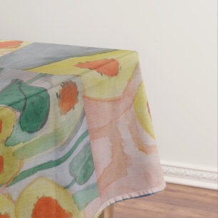 Nappe Fleurs de soleil Abstraites