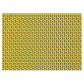 Nappe Fleurs de soleil jaunes sur Forest Green (Devant (Horizontal))