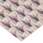 Nappe Fleurs de tulipes roses (Angle)