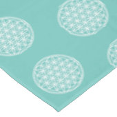 Nappe FLEURS DE VIE - Symbole de géométrie sacrée plan 2 (Angle)