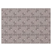 Nappe Fleurs Dessinées à la Main Moderne (Devant (Horizontal))