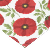 Nappe Fleurs d'été joyeuses floraison de pavot (Angle)