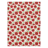 Nappe Fleurs d'été joyeuses floraison de pavot (Devant)