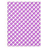 Nappe Fleurs d'Hibiscus pourpres Tropical Hawaiian Luau (Devant)