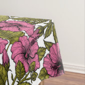 Nappe Fleurs d'hibiscus roses (In Situ)