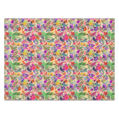 Nappe Fleurs d'illustrations florales colorées Imprimer (Devant (Horizontal))