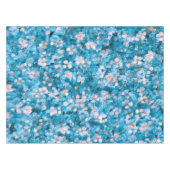 Nappe Fleurs d'impressionnisme bleu (Devant (Horizontal))