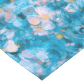 Nappe Fleurs d'impressionnisme bleu (Angle)